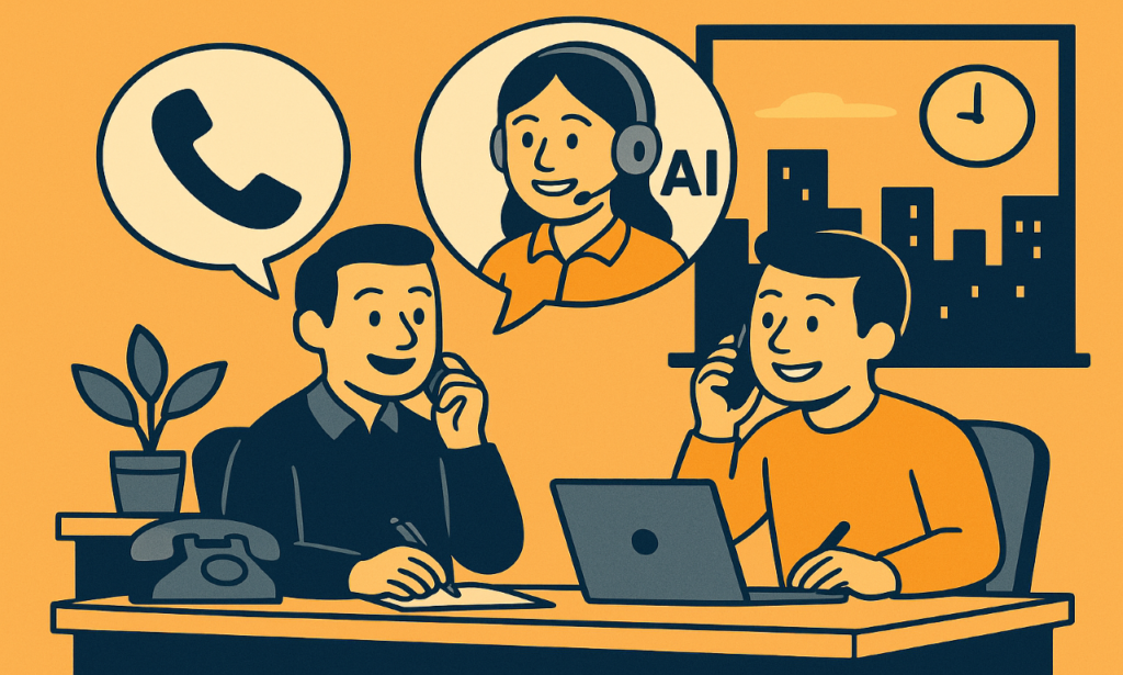 Telefoonservice met AI