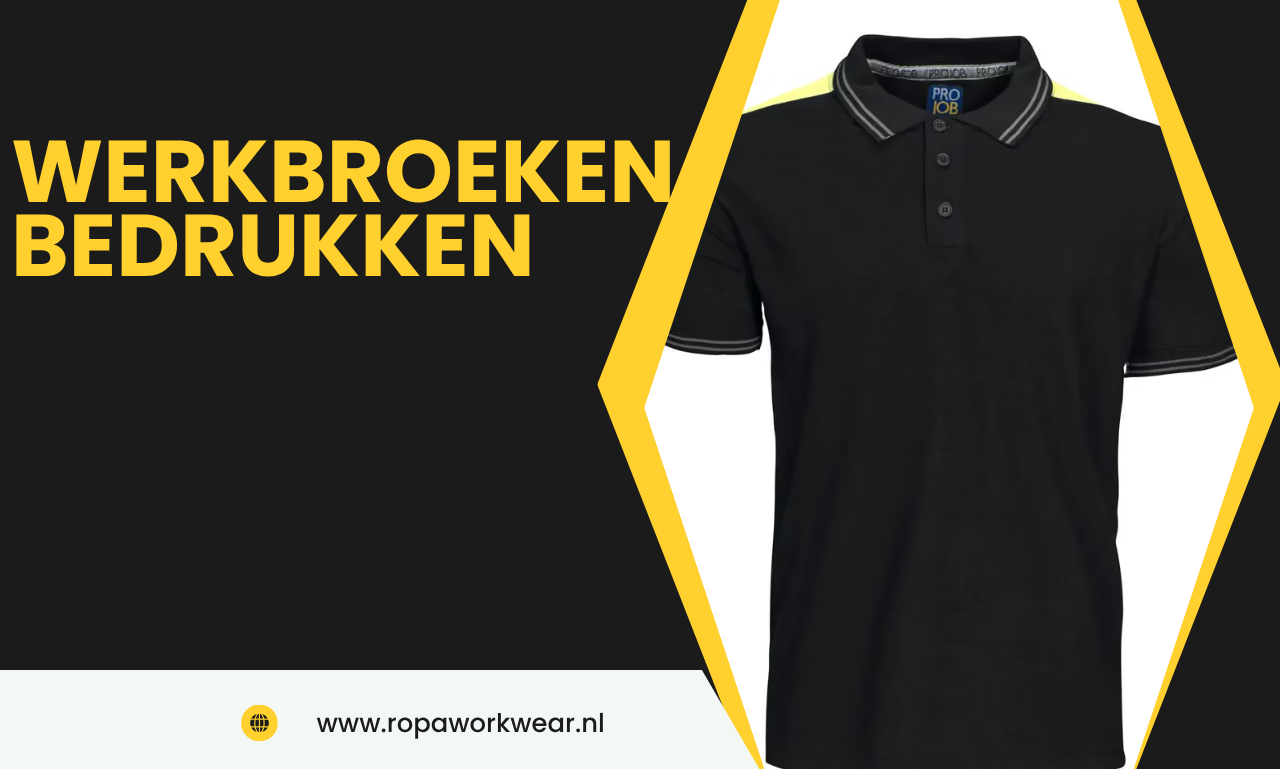 Werkbroeken bedrukken: geef jouw team een herkenbare professionele stijl